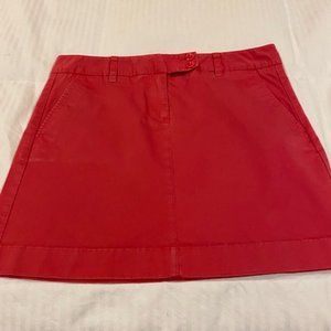 Vineyard Vines Red short skirt / Cotton